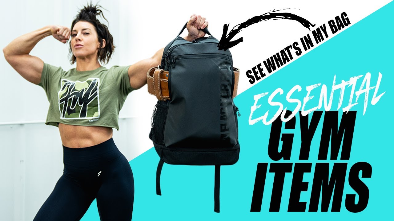 5 ESSENTIAL ITEMS FOR THE GYM | (What's In My Gym Bag?)