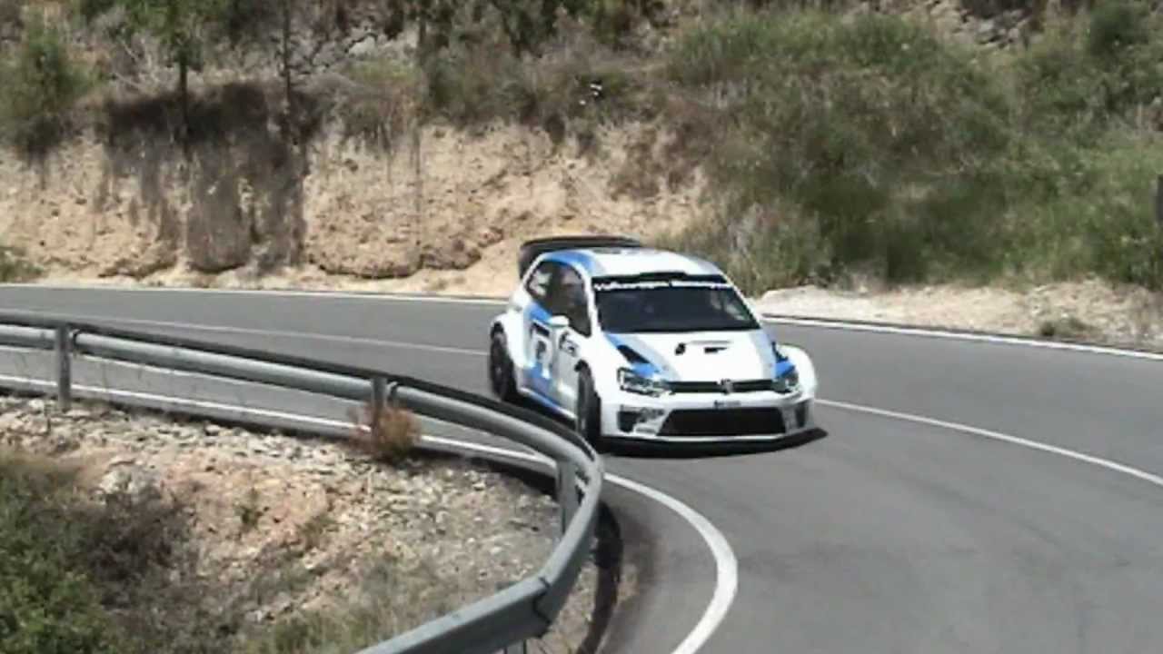 Test VW Polo R WRC - Ogier-Ingrassia (Alicante 2012)