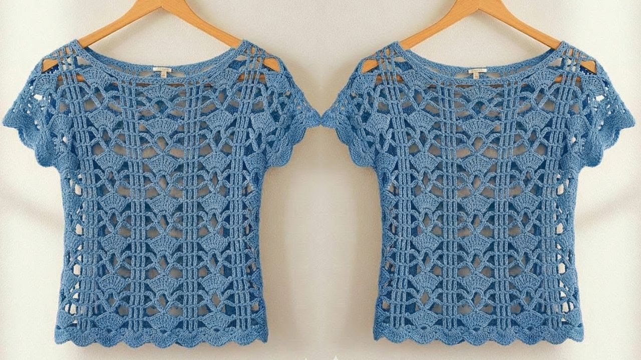 This crochet stitch is a work of art! Easy and quick crochet pattern/Beautiful crochet patterns