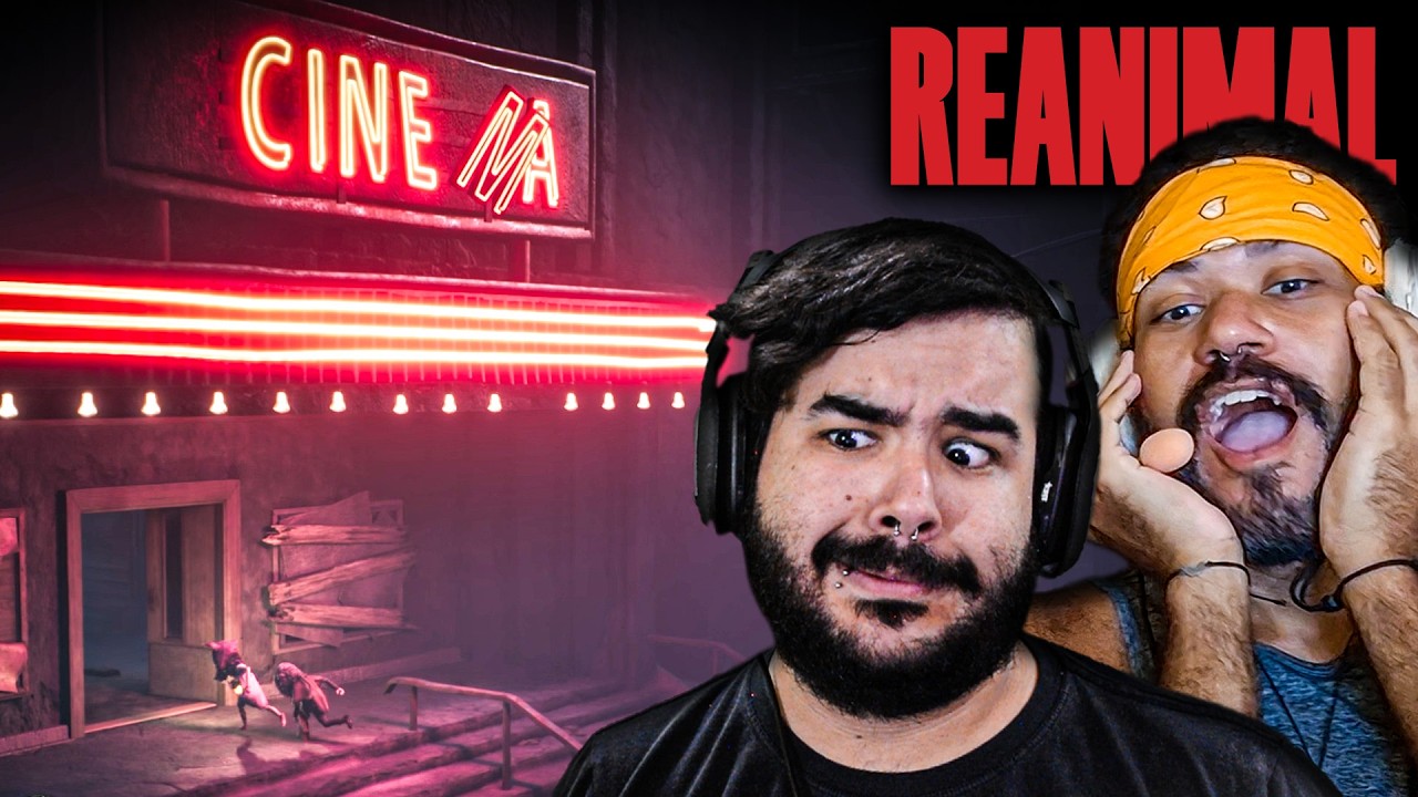 REANIMAL #2 - O CINEMA BIZARRO! Gameplay em CO-OP!