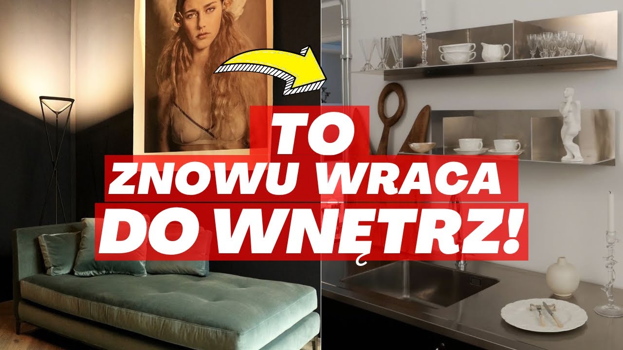 💡TE TRENDY ZNOWU WRACAJĄ DO WNĘTRZ!MODA WE WNĘTRZACH, KTÓRA POWRACA👍🏼.CO BĘDZIE MODNE WE WNĘTRZACH🤔