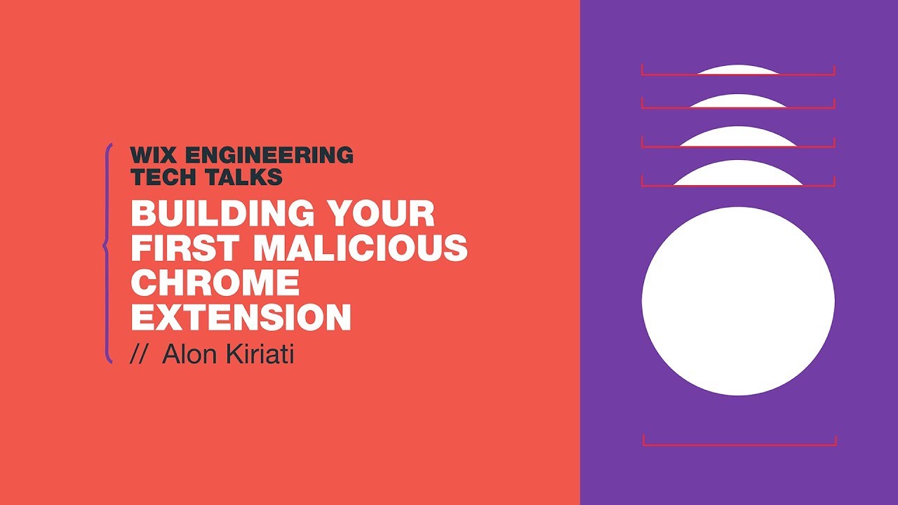 Building your first malicious chrome extension - Alon Kiriati