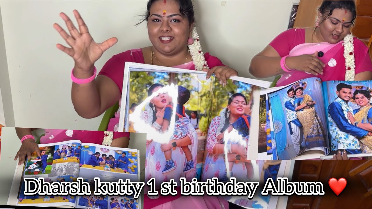 Dharsh kutty 1st birthday album tour❤️❤️