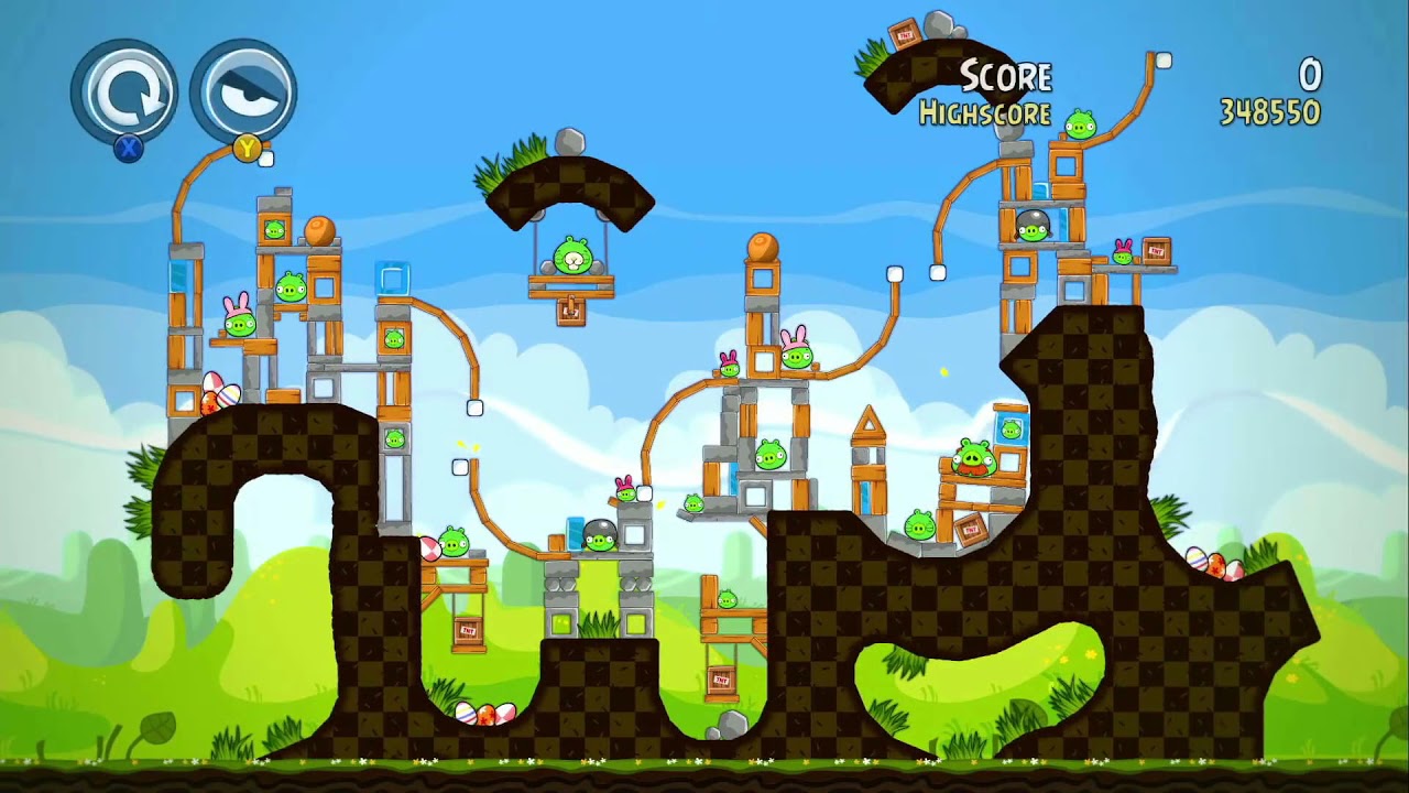 Angry Birds Trilogy All Bonus levels (Classic, Seasons, Rio) (Mighty Eagle 100% Feather)