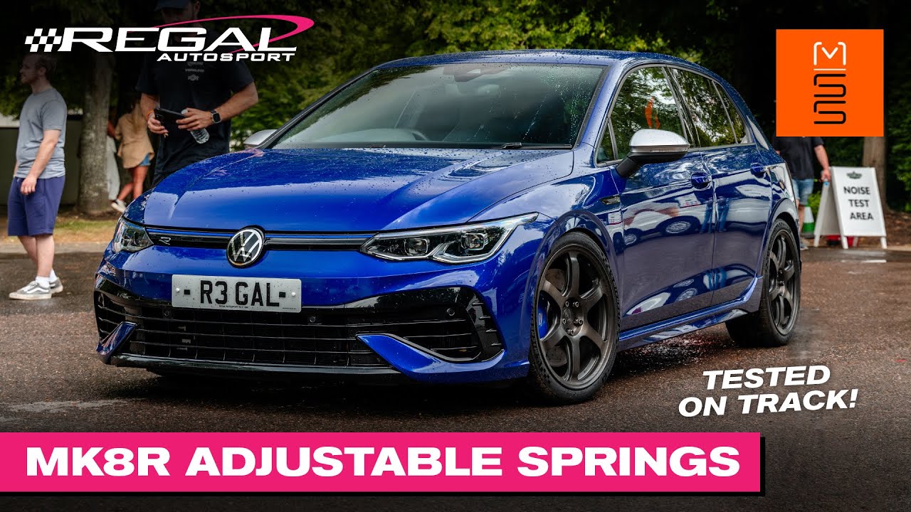 OUR MK8 GOLF R GETS MSS ADJUSTABLE SPRINGS [LOWERING SPRING KIT]