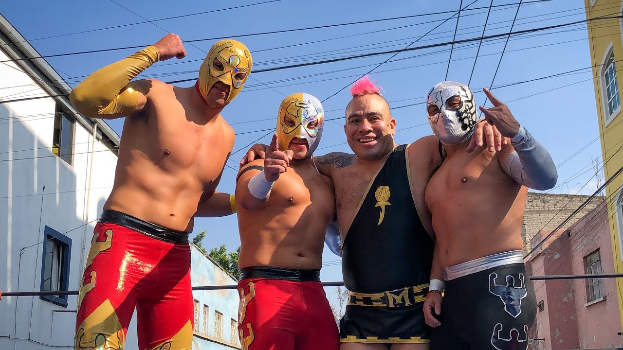 ÚLTIMA LUCHA DE MÁXIMO ALVARADO - BRAZO DE ORO JR - BAD BOYS - DR. KARONTE JR - BUGAMBILIA - ARGENIS