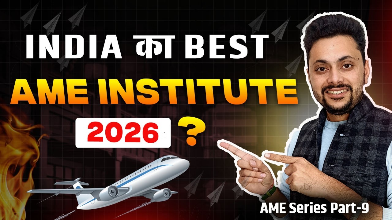 Best DGCA Approved AME Institute in India || AME Admissions 2026 || Aircraft Maintenance Engineering