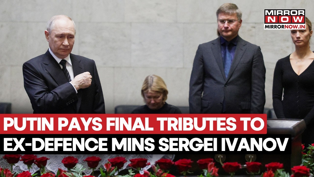 Putin Pays His Final Tribute To Former Defence Minister Sergei Ivanov Who Died At 73 | Watch