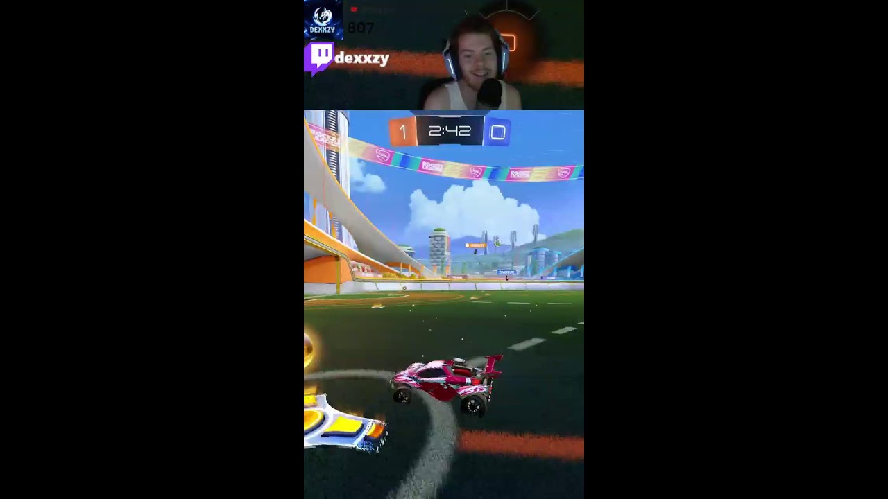 car go ball again (Rocket League LIVE)