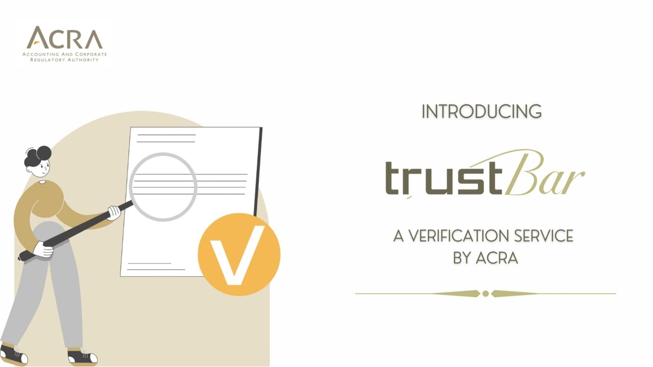 Introducing trustBar, a verification service by ACRA