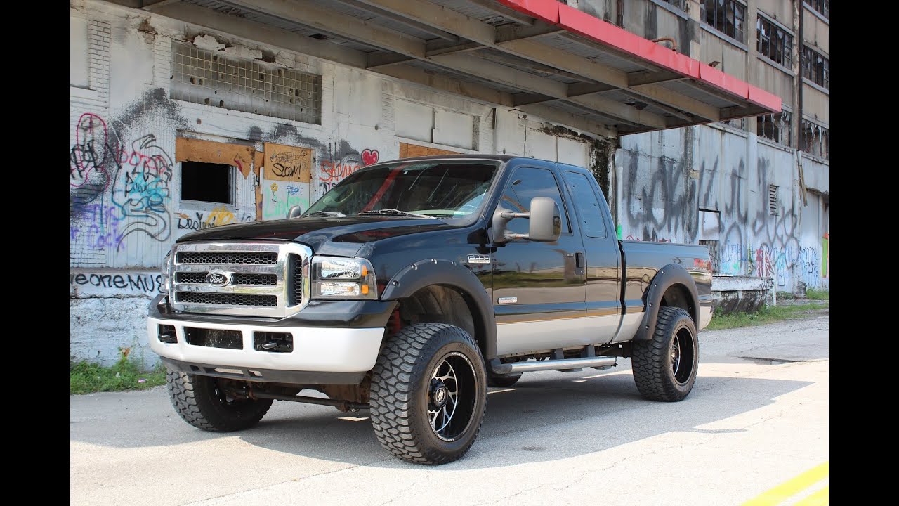 2006 Ford F250 XLT Ext Cab, 1 owner, 20x12s 35s leveled, For sale 816 Diesel Downtown Kansas City MO