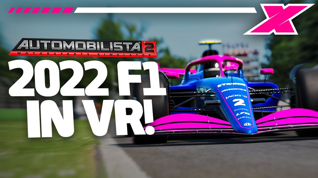 2022 'F1' Car in VR! | Automobilista 2 Update