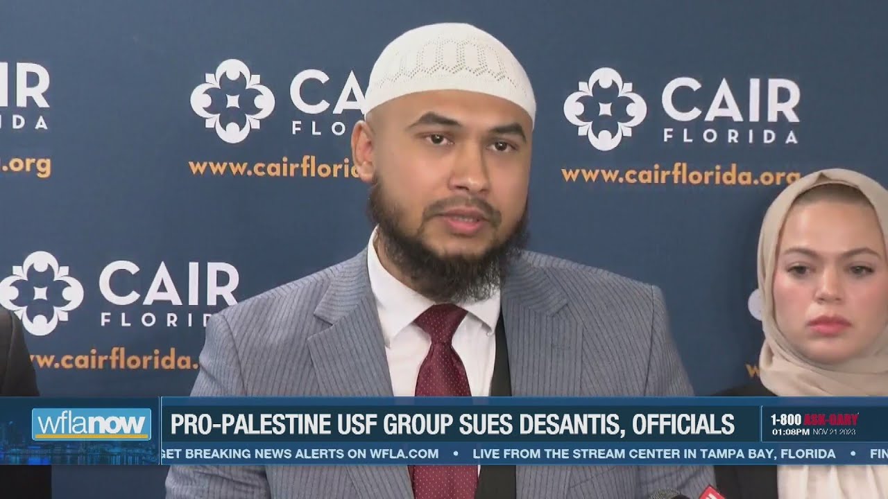 Pro-Palestine USF group sues DeSantis, university officials over deactivation order