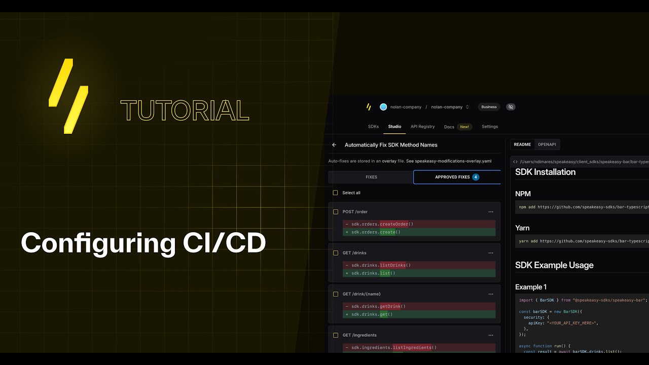Getting started [3]: configuring CI/CD