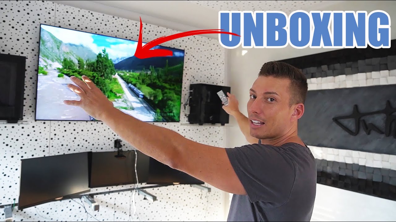 Neuer TV für mein GAMING Setup | Samsung Q95T 4K Unboxing - Review [Deutsch]