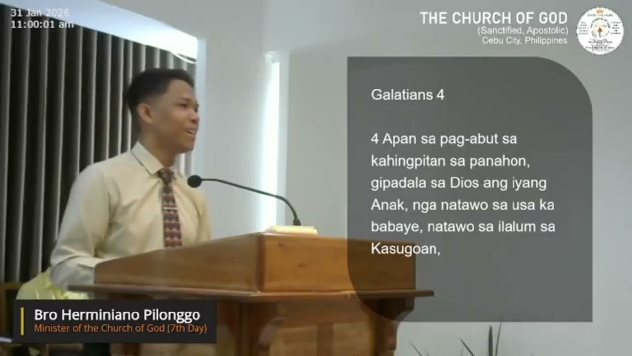 Ginoong JesusCristo- ug sa iyang pagkamahinungdanon sa matag-usa kanato.