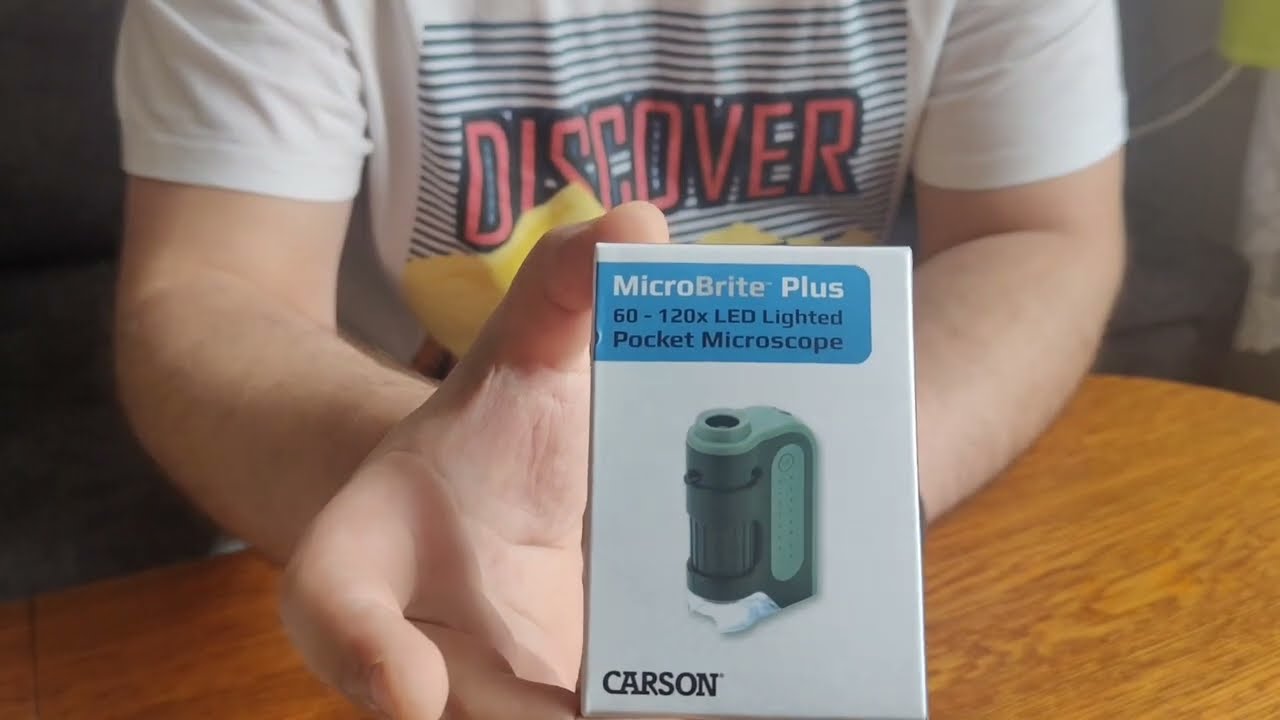 Mikroskop kieszonkowy Carson MicroBrite Plus 60-120x #unboxing militaria.pl