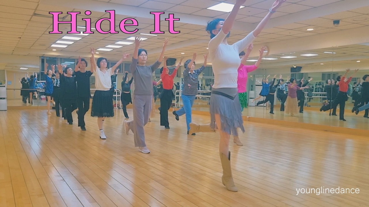 Hide It linedance / Cho: Colin Ghys  & Ivonne Verhagen