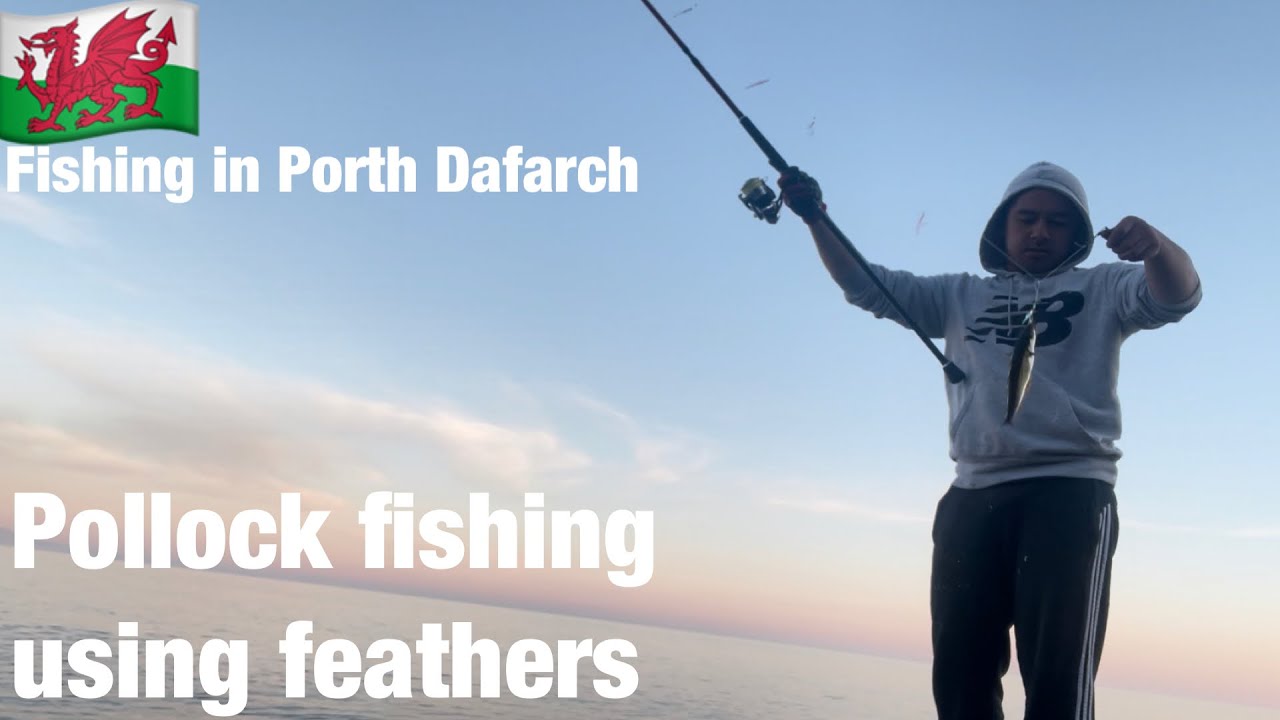 HOLYHEAD || PORTH DAFARCH || POLLOCK FISHING USING FEATHERS