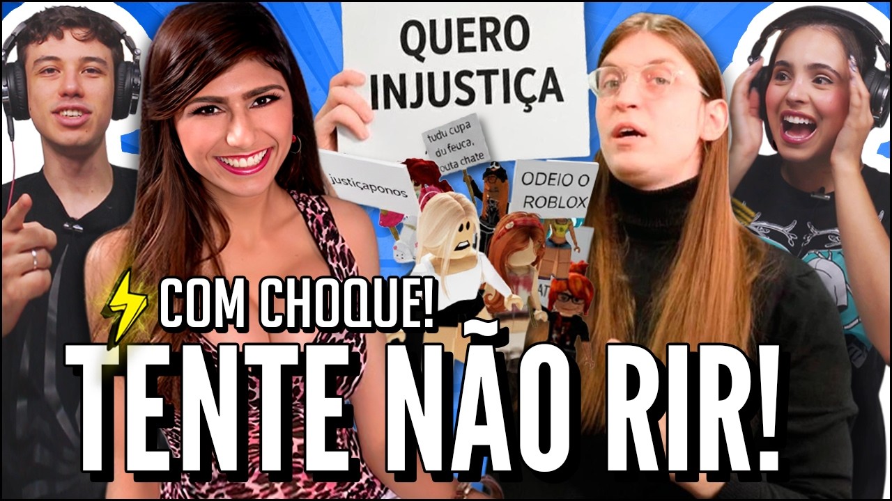 A REVOLUÇÃO ROBLOXIANA 🤣🤣 - SE RIR LEVA CH0QUE - TENTE NÃO RIR