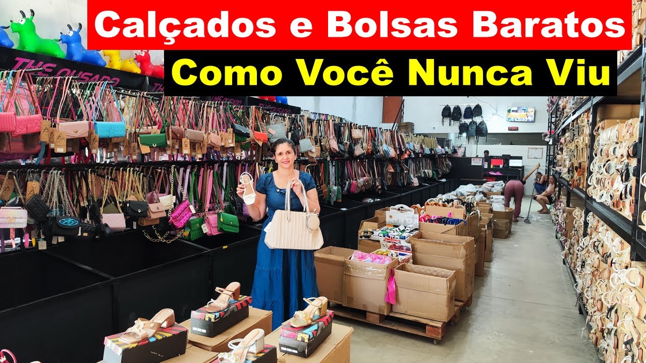 MAIOR GALPÃO DE CALÇADOS, BOLSA E CINTOS E MUITO BARATO EM SANTA CRUZ DO CAPIBARIBE