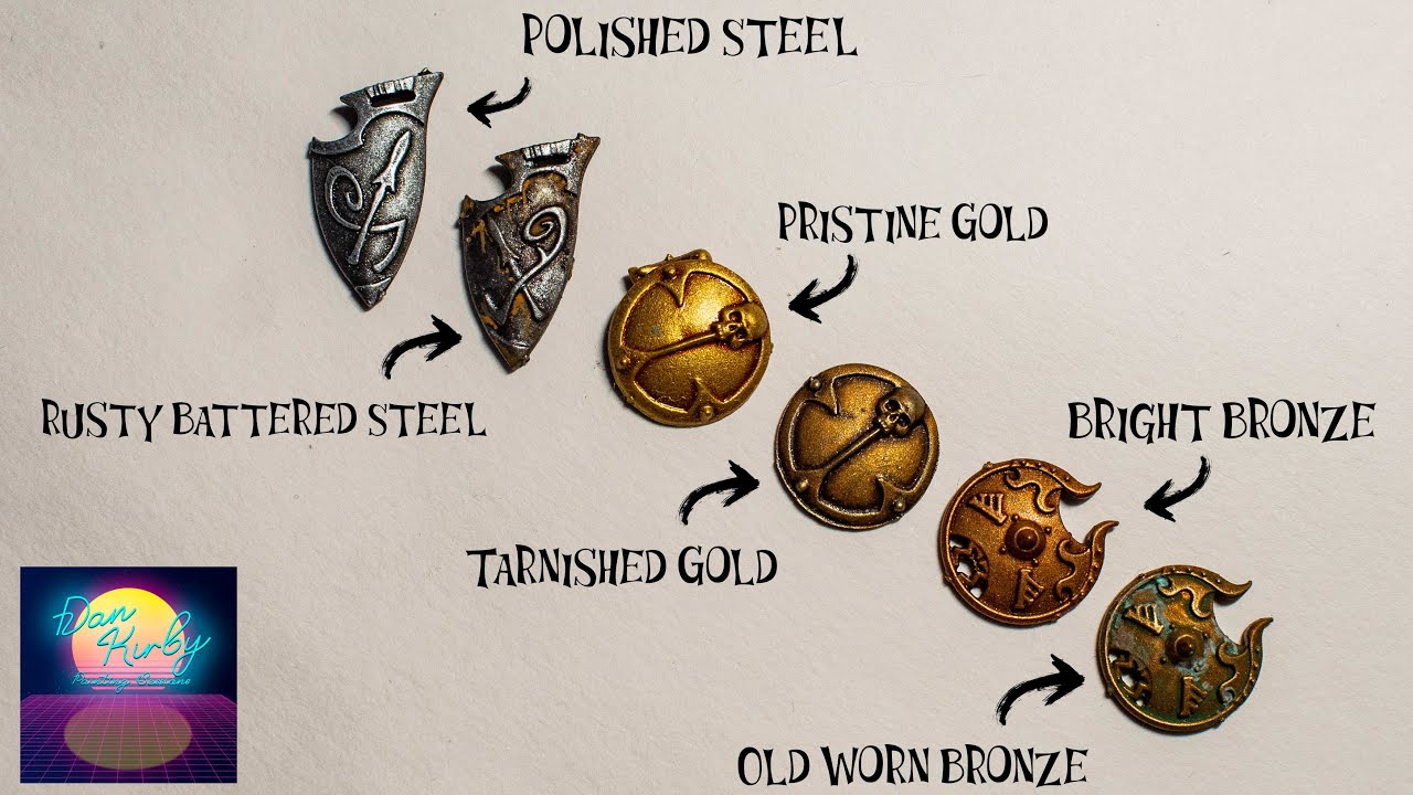 TMM / TRUE METALLIC METALS | Very Easy, Great looking Metallic colours.