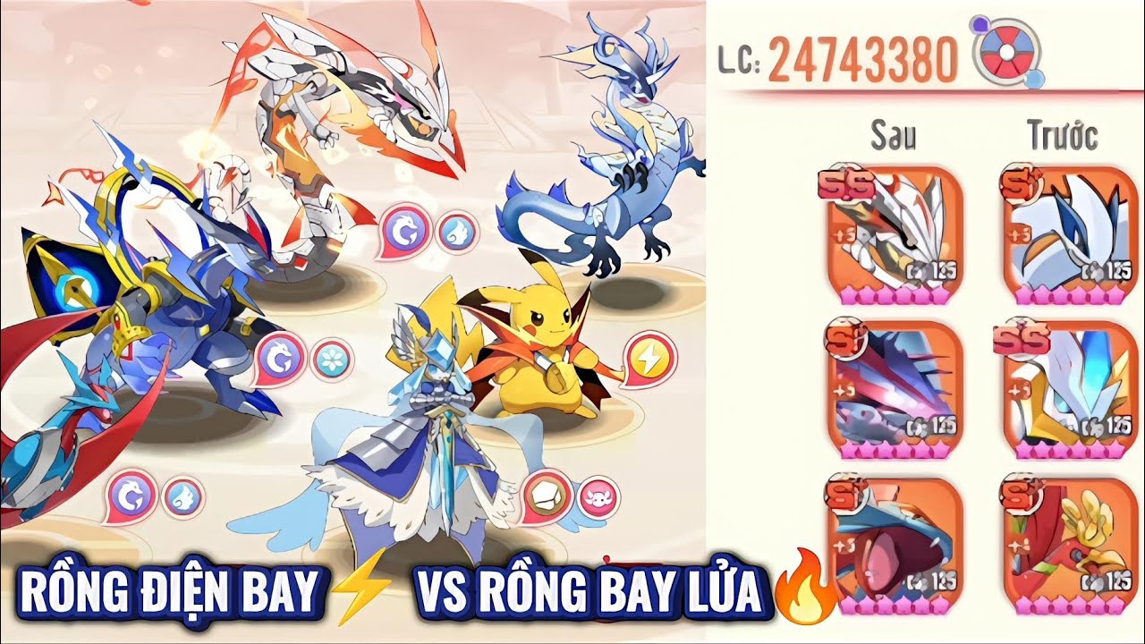 Megamon : Review trận đấu giữa Team Rồng Điện Bay Black Kyurem và Rồng Bay Lừa White Kyurem 