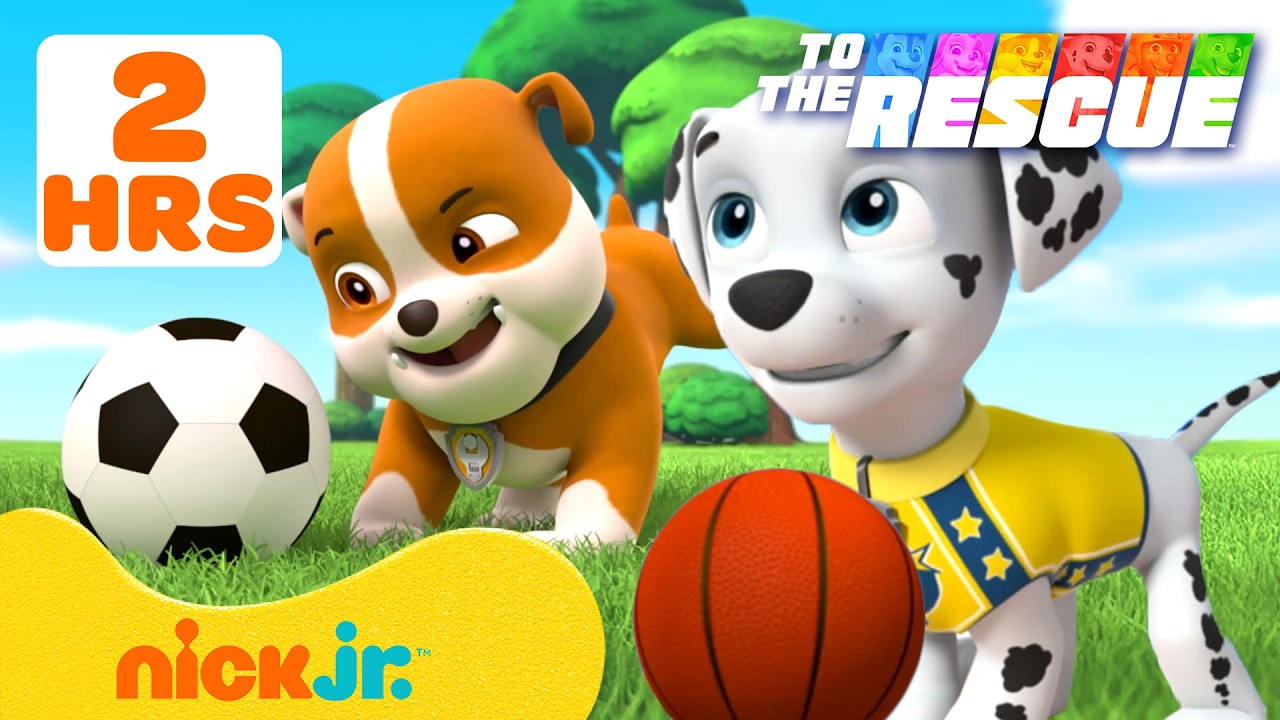 Paw Patrol | PAW Patrol al rescate: &iexcl;Los cachorros juegan deportes! ⚽️ | Nick Jr. en Espa&ntilde;ol