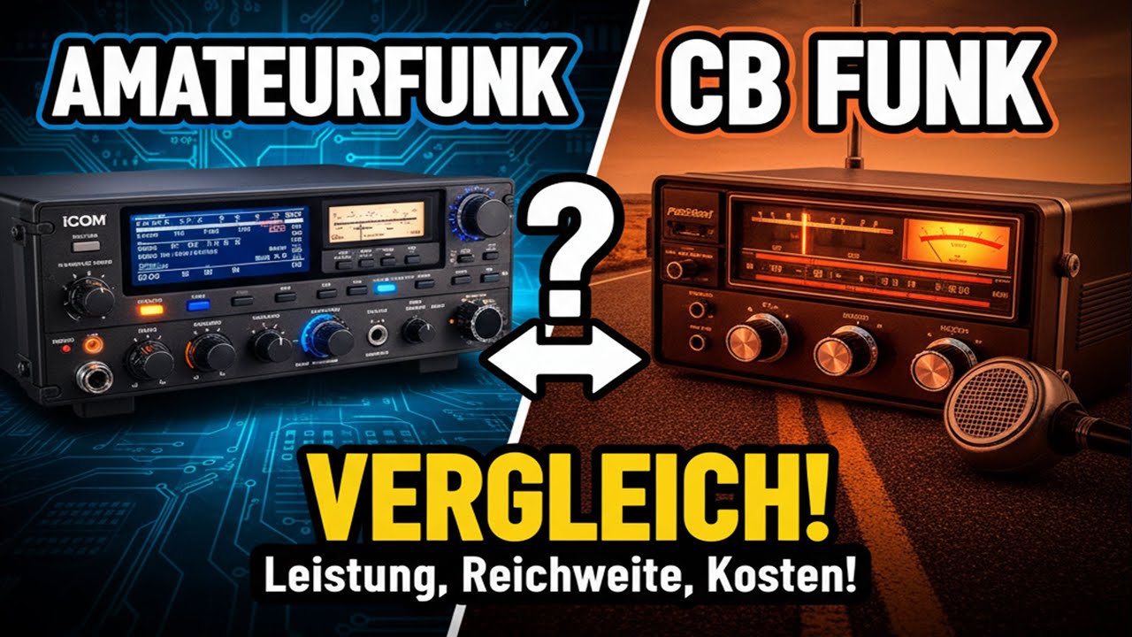 CB-Funk vs. Amateurfunk – DAS solltest du 2025 wissen!