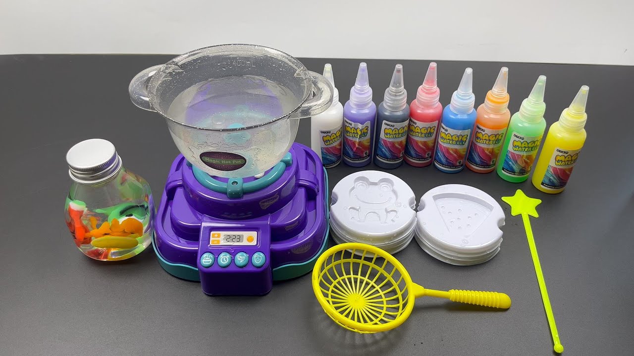 8-minute satisfaction unboxing: Chinese Magic Hot Pot Water Fairy Set ASMR | Toy Review