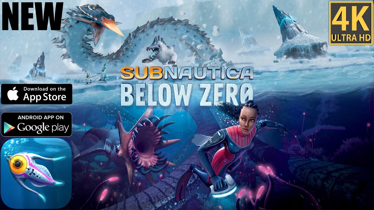 Subnautica: Below Zero - 4K Mobile iOS Android - iPhone Pro Max - Highest Ultra Graphics - Cold