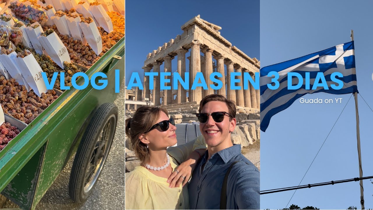 Así es visitar Atenas por primera vez | Vlog de 3 días
