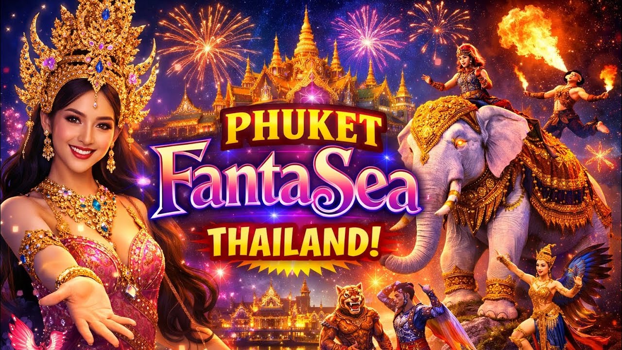 Phuket FantaSea Show Thailand 🇹🇭 | The MOST Magical Night in Phuket! ✨
