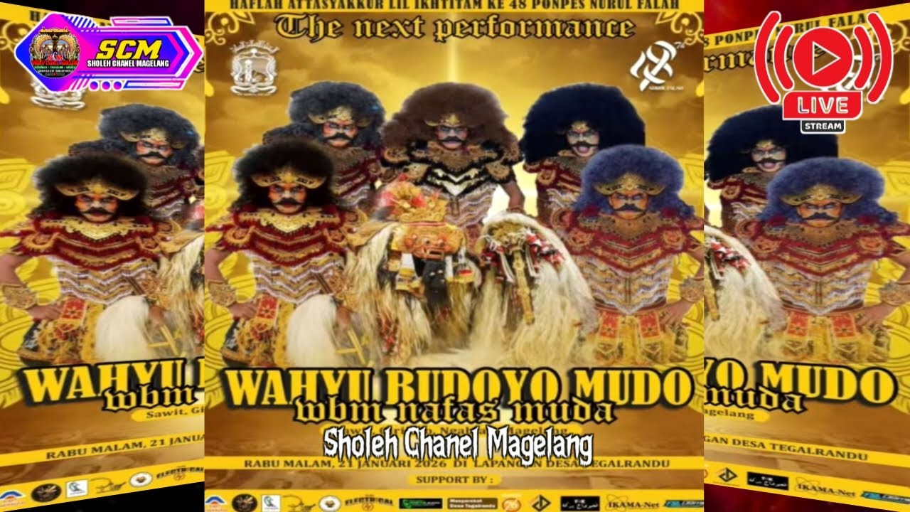 🔥LIVE STREAMING WAHYU BUDOYO MUDO LIVE TEGALRANDU SRUMBUNG MAGELANG