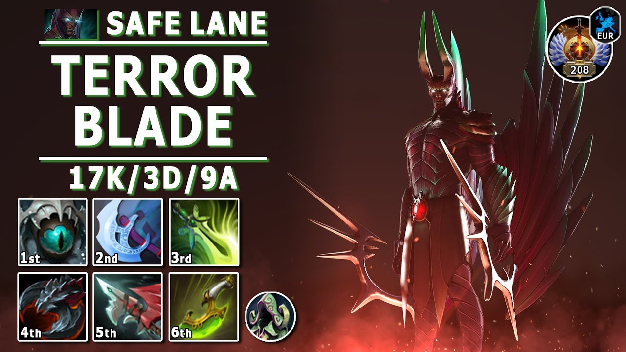 Terrorblade Safe Lane Carry | 7.31b | Pos 1 TB Guide | Dota 2 Immortal Gameplay