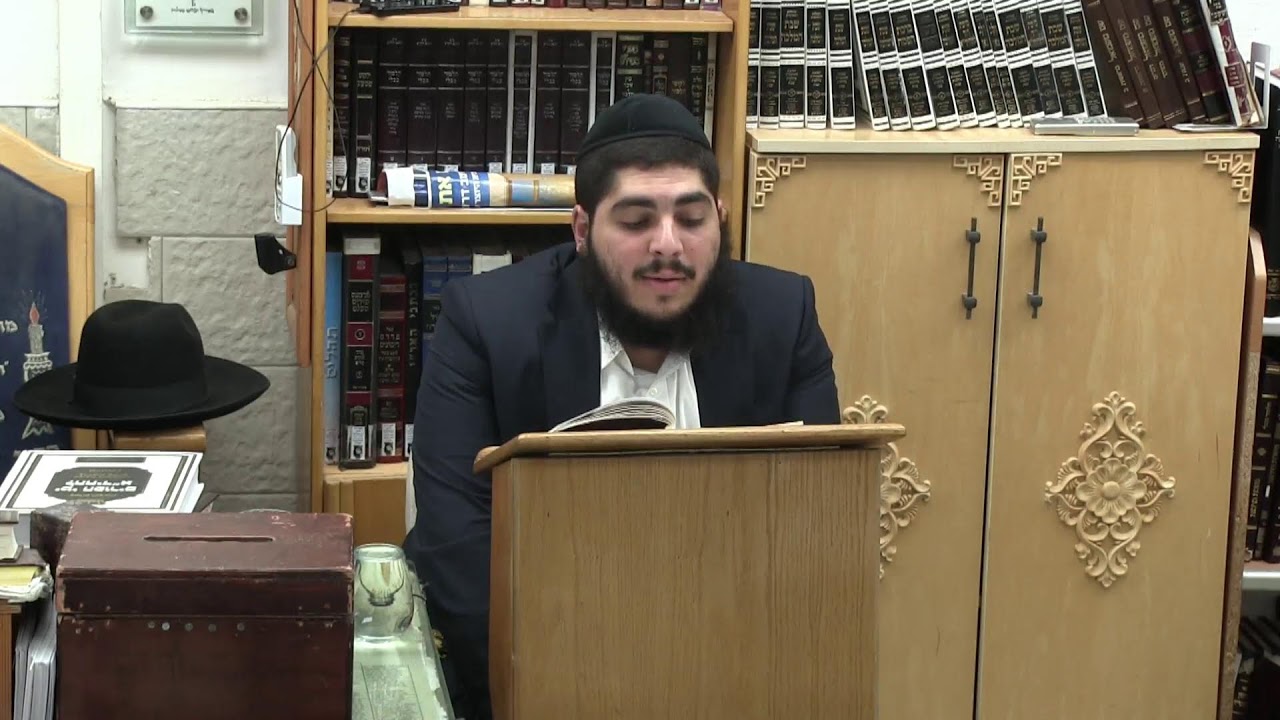 החיד''א -שיעור ערב בהלכה ובאגדה אור ל-ח אדר תשפ''ו