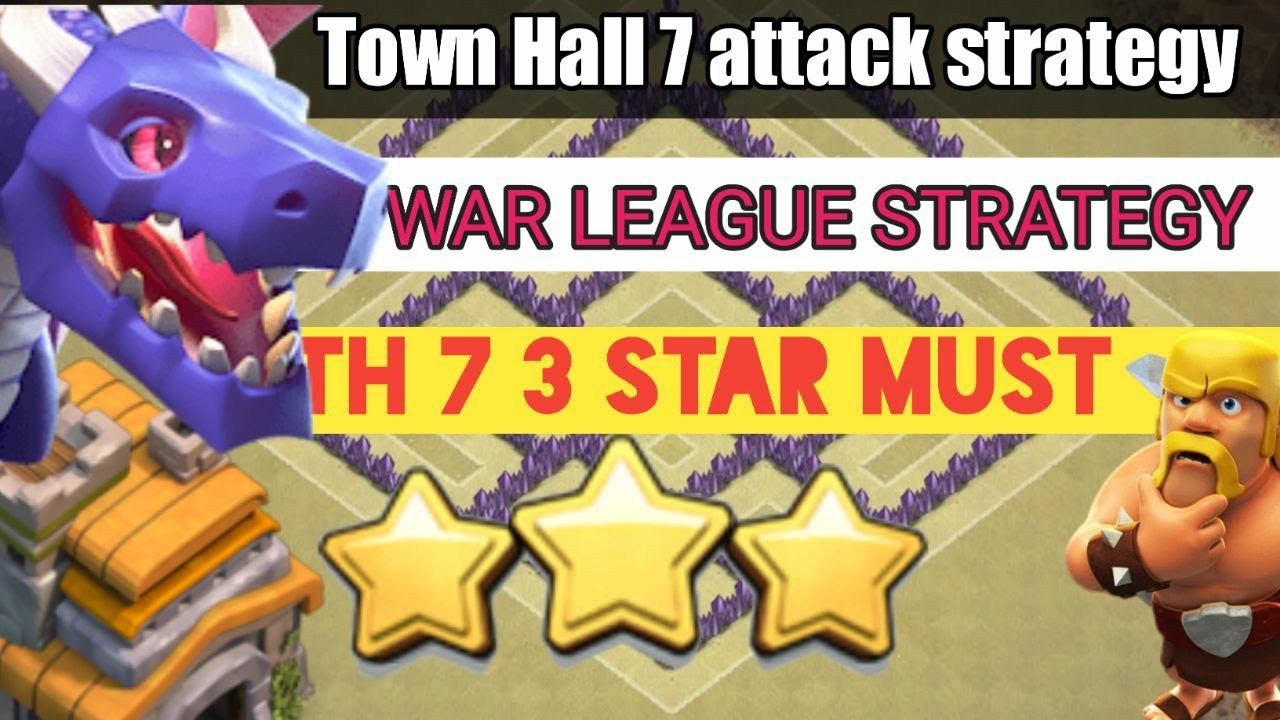 Th7 Best Dragon Attack Strategy [2020] || Best Attack Strategy Th7 COC