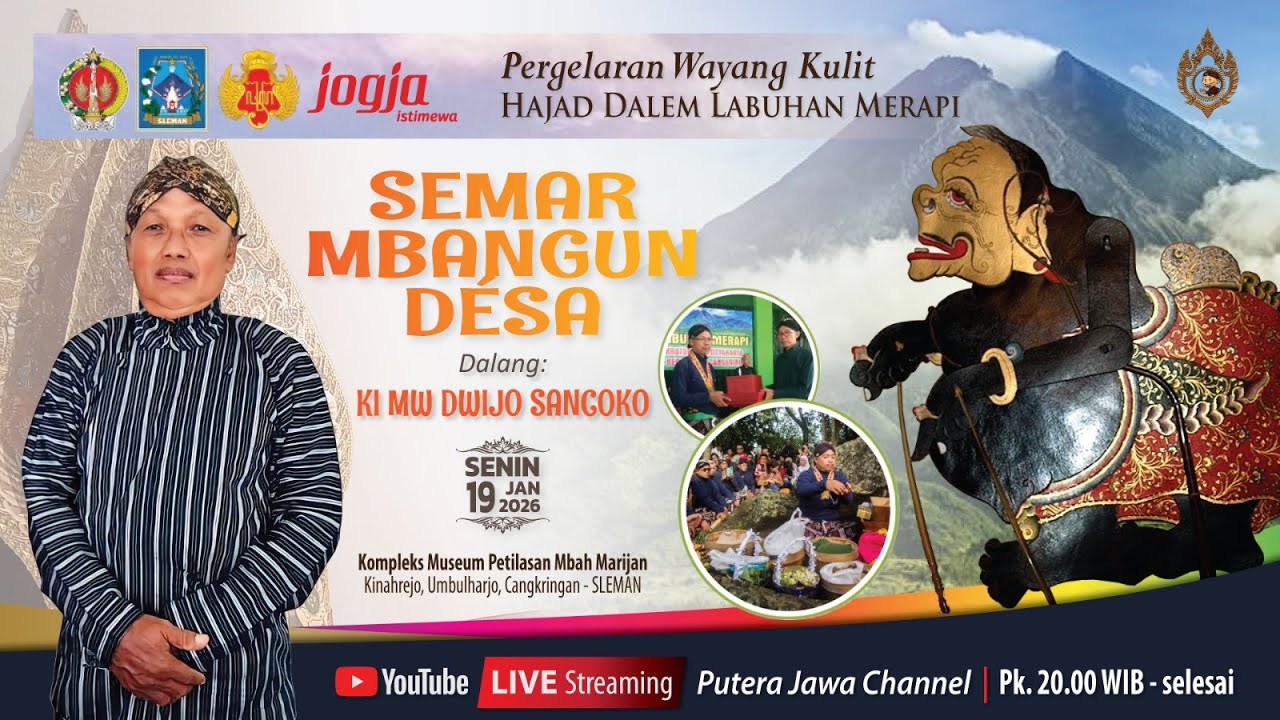 #LIVE WAYANG KULIT DALANG KI DWIJA SUKOCO LAKON SEMAR BANGUN DESA