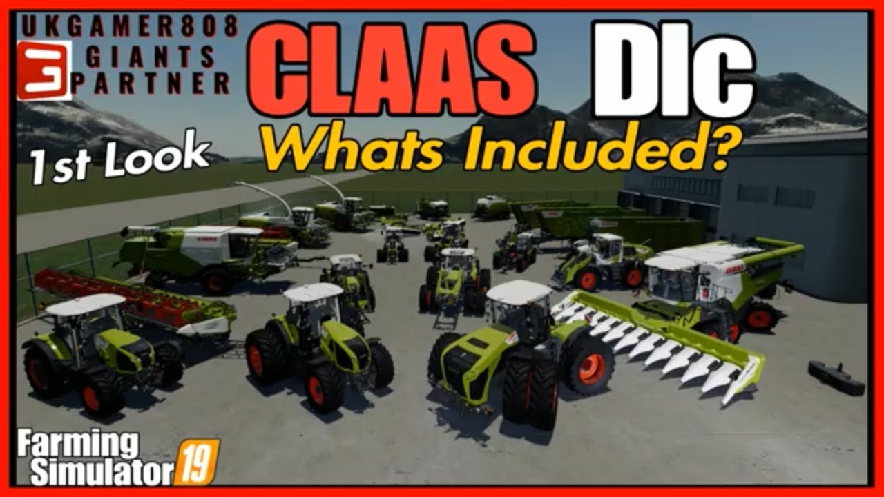 CLAAS DLC fs19 1st look claas fs19 #fs19modsreview