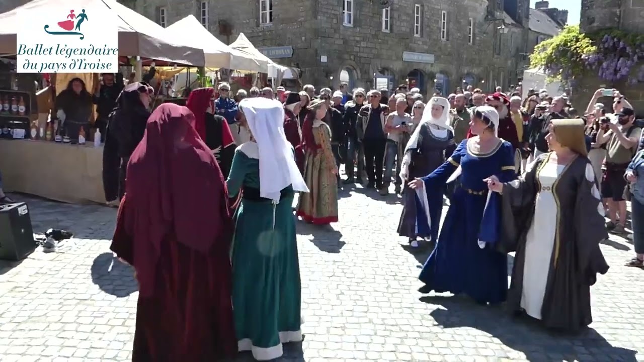 Fête médiévale de Locronan Mai 2025 - L'Estampie par le BLPI