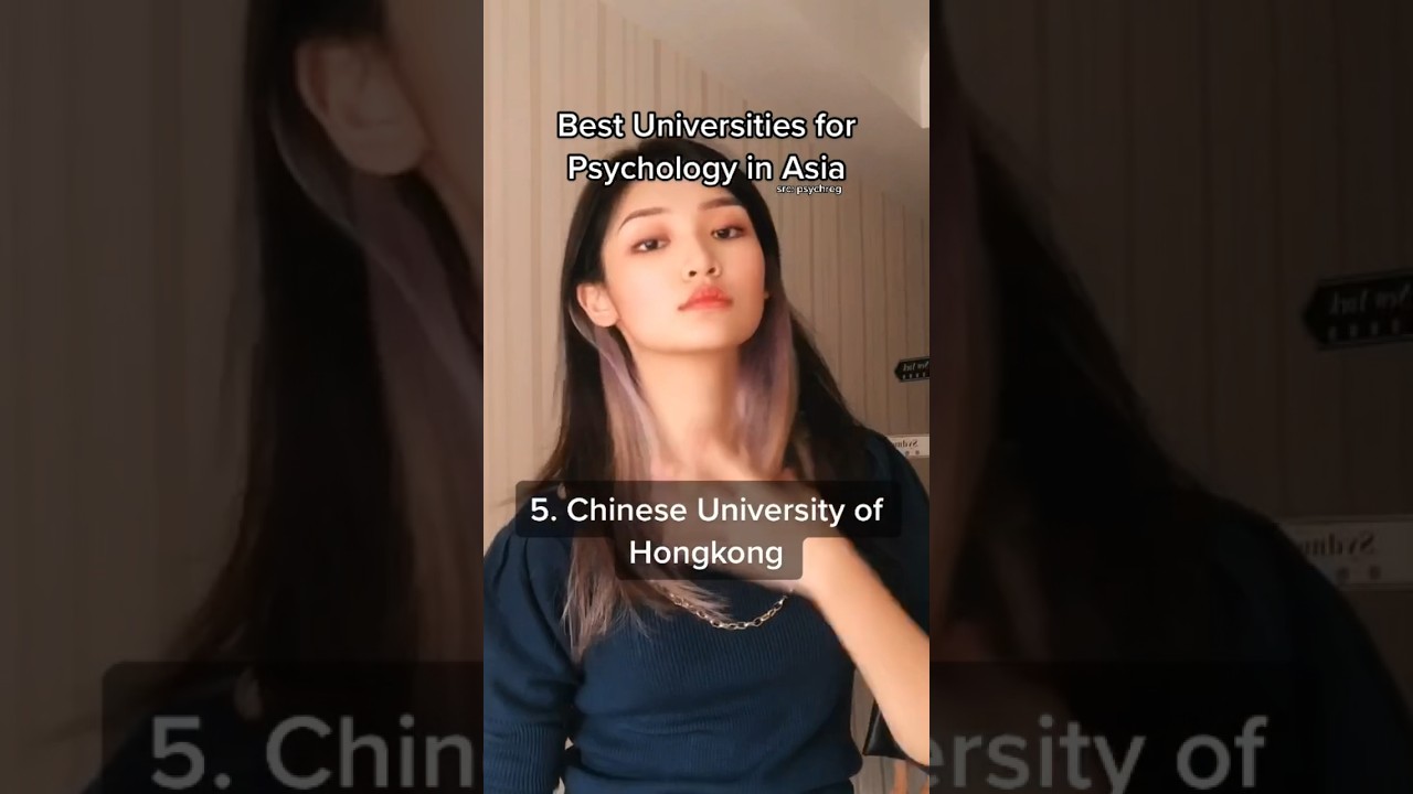Best Universities for Psychology in Asia