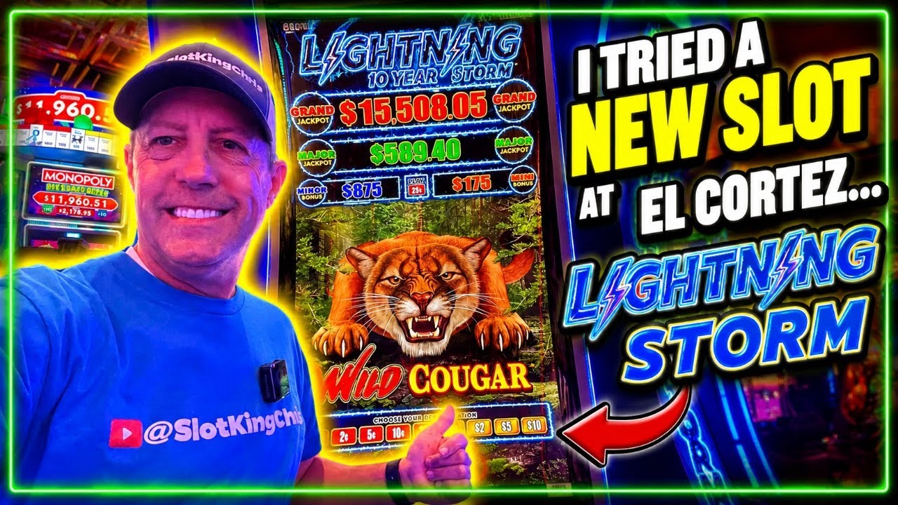I Tried the New Slot Lightning 10 Year Storm at El Cortez 