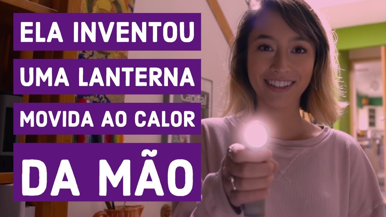 Conheça a inventora da lanterna movida à mão