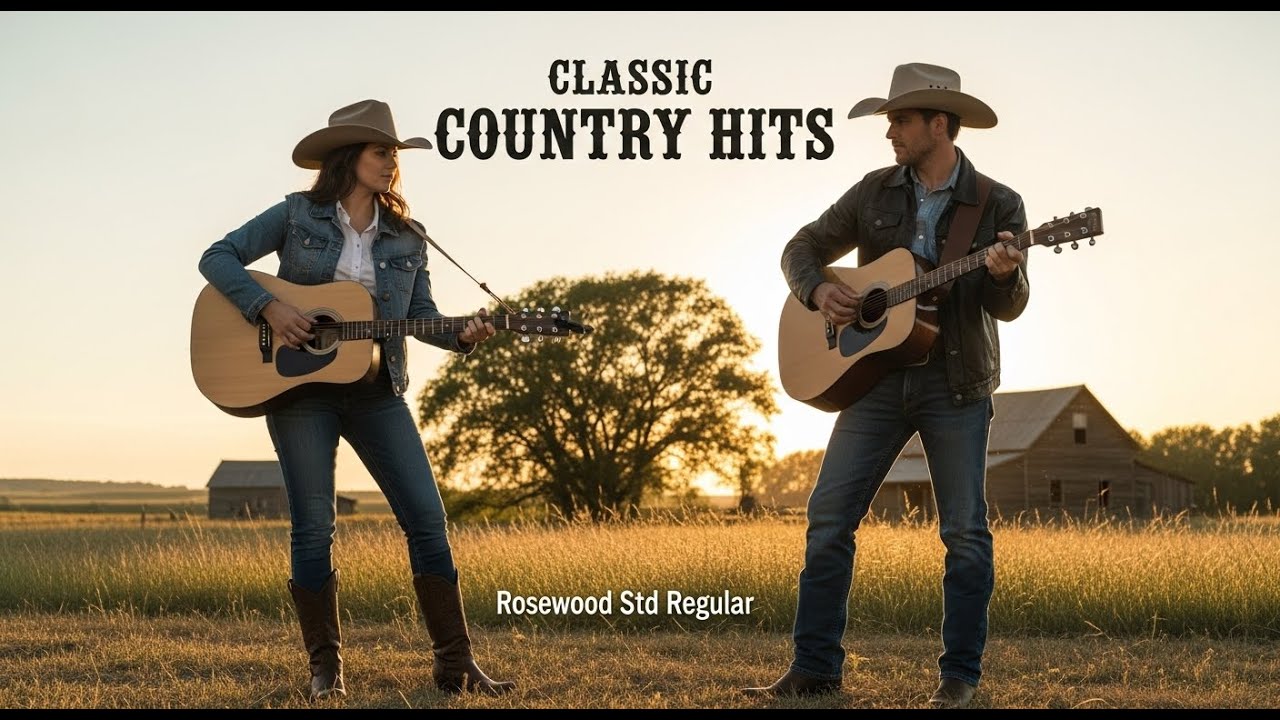 Relaxing Country Ballads for Peaceful Evenings – Acoustic Guitar & Cowboy Love Songs
