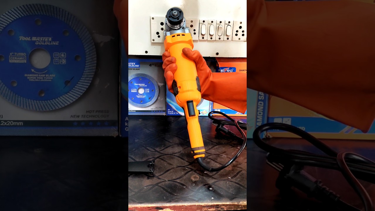 Ingco 5" angle grinder|| 1100w powerful motor || Heavy duty grinder || new short|| ajeej power tools
