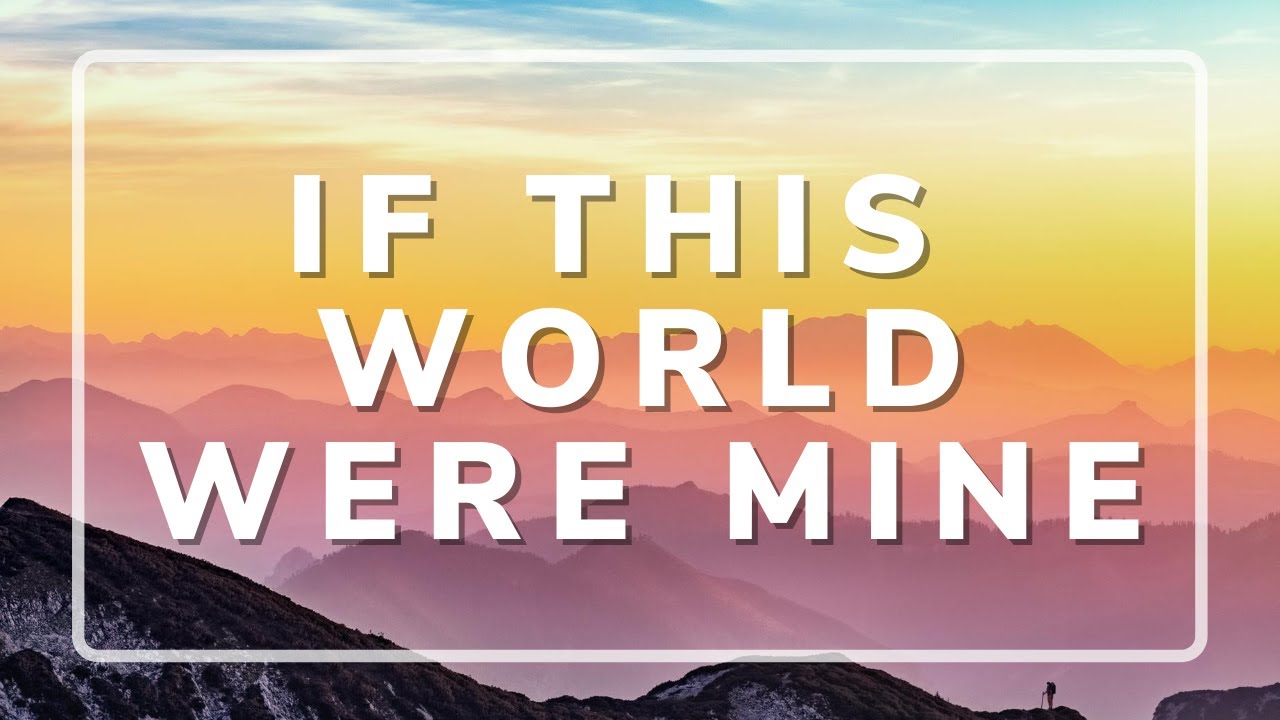 If This World Were Mine - Cheryl Lynn Ft  Luther Vandross (LYRIC VIDEO)