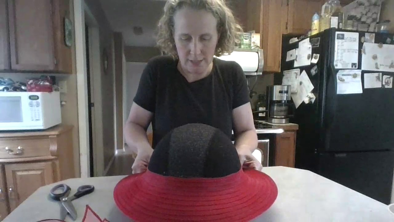 Driving hat helmet brim tutorial