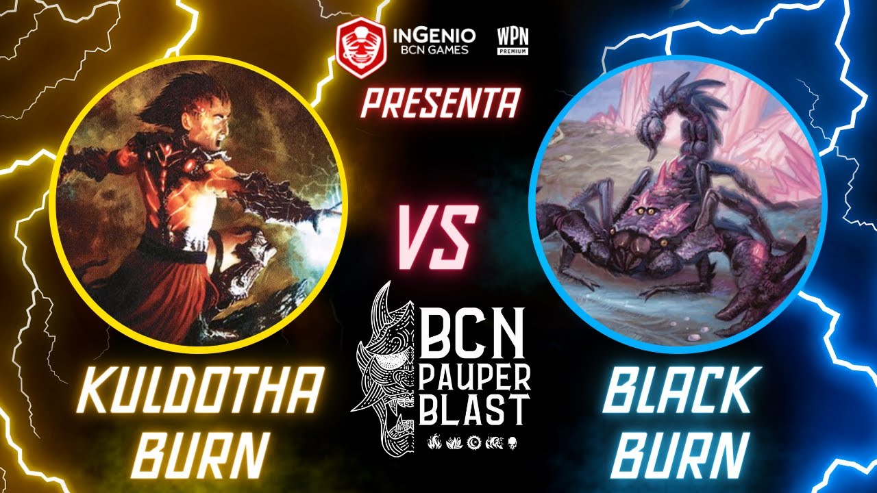 Kuldotha Burn (Juan Manuel Lopez) VS Black Burn (Pol Mas) 🏆 SuperPauper Dic 2023 en IngenioBCN