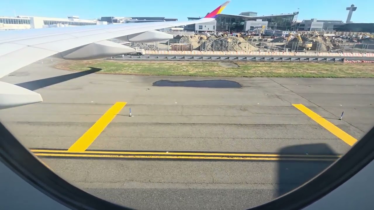 뉴욕 JFK 도착 직전 풍경 | Just Landed at JFK Airport