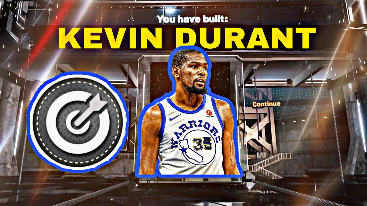 BEST GOLDEN STATE WARRIORS KEVIN DURANT BUILD...44 TOTAL BADGES
